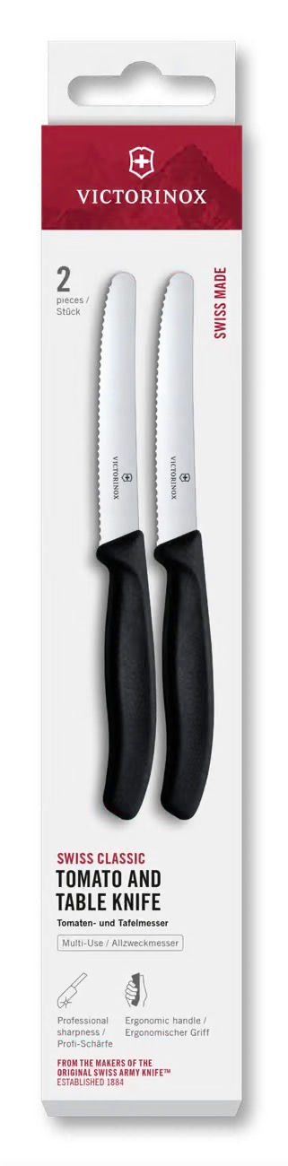 Miniaturbild: VICTORINOX - SWISS CLASSIC TOMATEN- UND TAFELMESSER-SET, 2-TEILIG, 11 CM