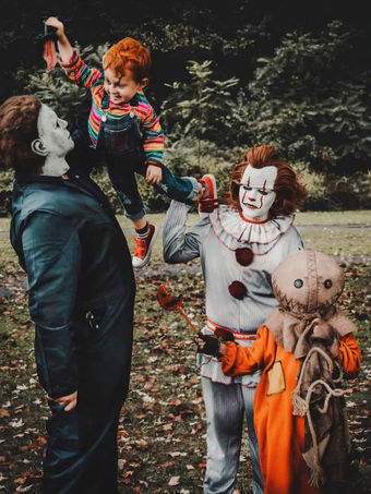 Frightful and Fun: Expressive Halloween Mini Session Photography for All Ages