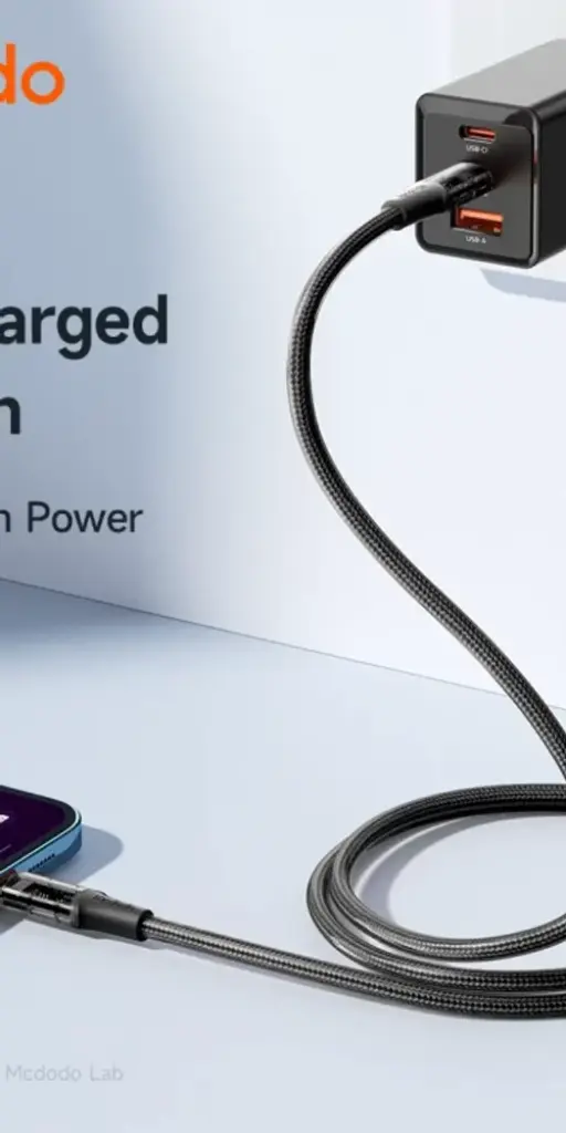 Thumbnail: MCDODO Transparent PD 36W Type-C to Lightning Data Cable