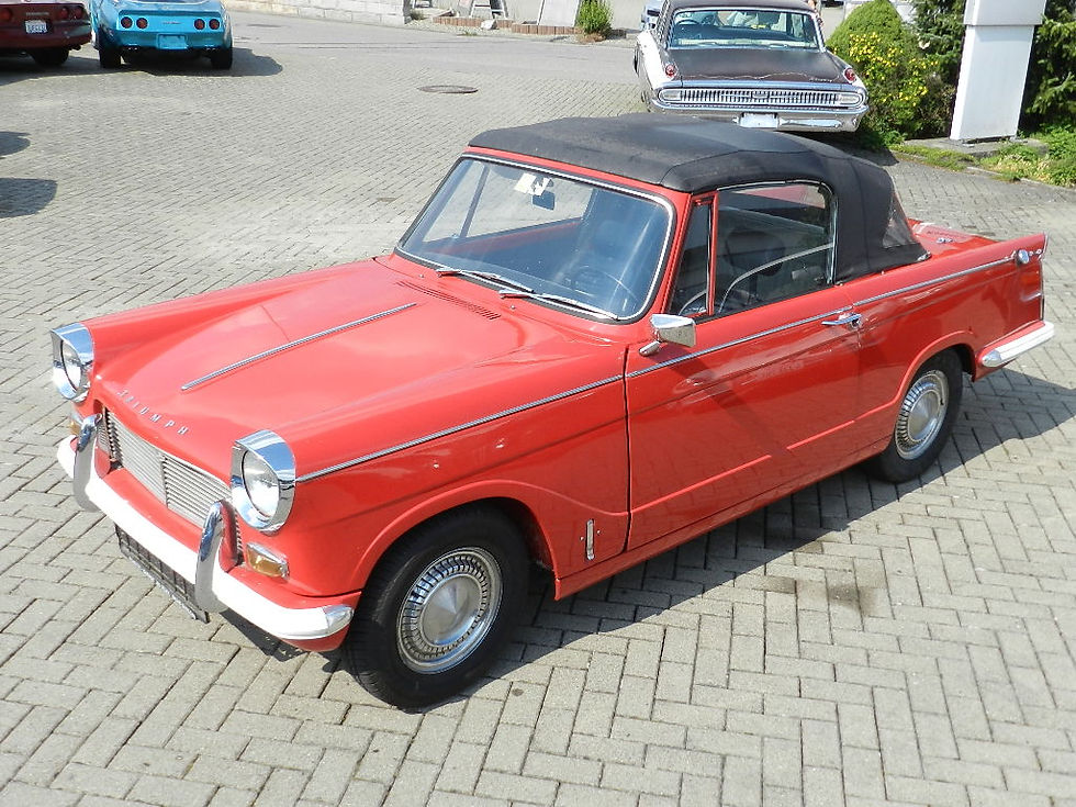 Miniaturbild: Triump Herald 1200 Cabrio LHD 1967