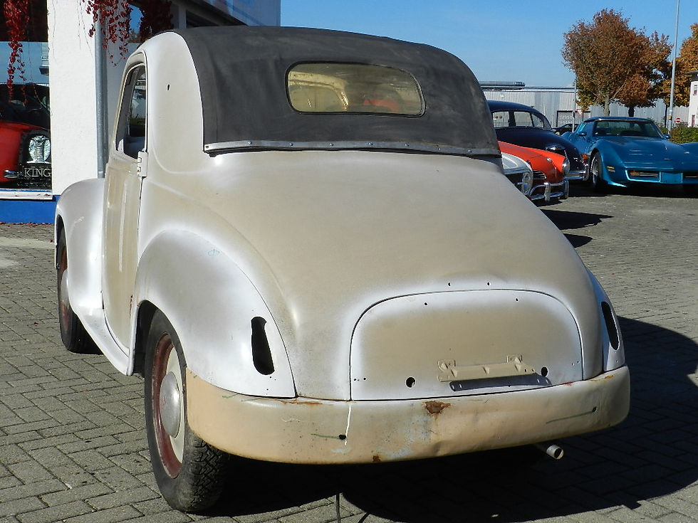 Miniaturbild: Fiat 500C Topolino 1953 abgebrochene Restauration
