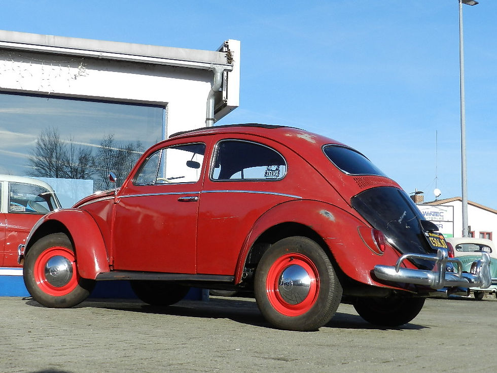 Miniaturbild: VW Käfer mit HU und "H" - "Golde" Faltdach 1963 aus Kalifornien