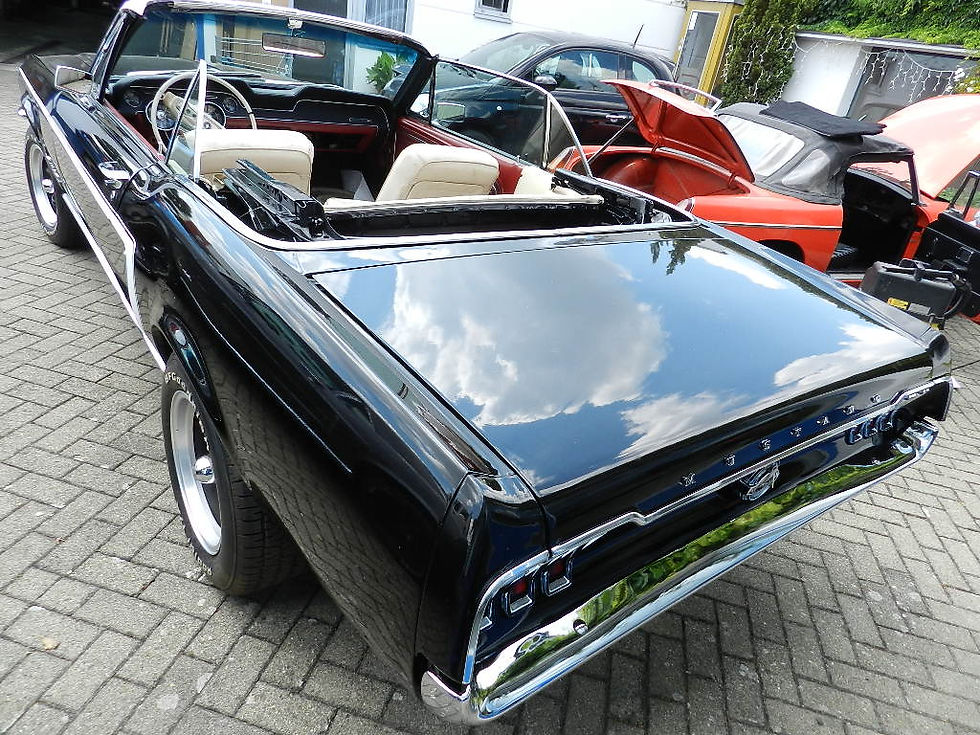 Miniaturbild: Ford Mustang V8 Cabrio 1968 - abgebrochene Restauration