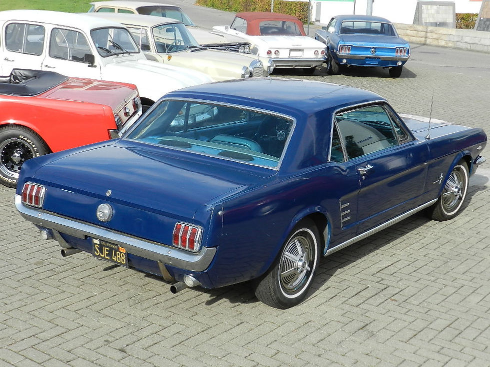 Miniaturbild: Ford Mustang 289 CUI V8 "C-Code" Coupé 1966