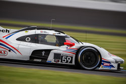 Prototype on a straight away.