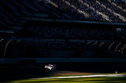 Porsche on the main stretch_