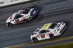 97 Camaro racing hard with the 00 car.