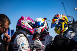 Drivers on pit road.