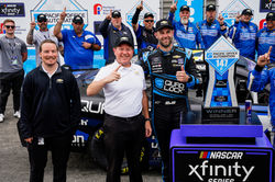 SVG with the crew in victory lane.