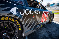 Jockey sponsored #88 WeatherTech car