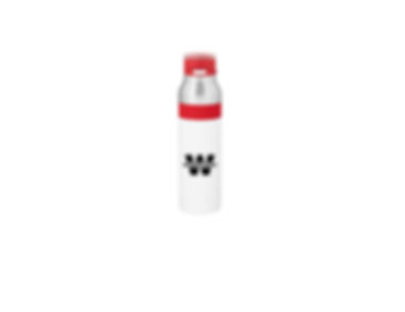 WeatherTech Water Bottle - White/Red Cap