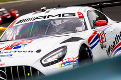 Close up of Mercedes.