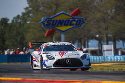 Mercedes on another straight away.