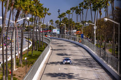 Mercedes on a straight.