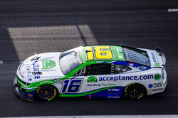 Camaro driving on a straight away.