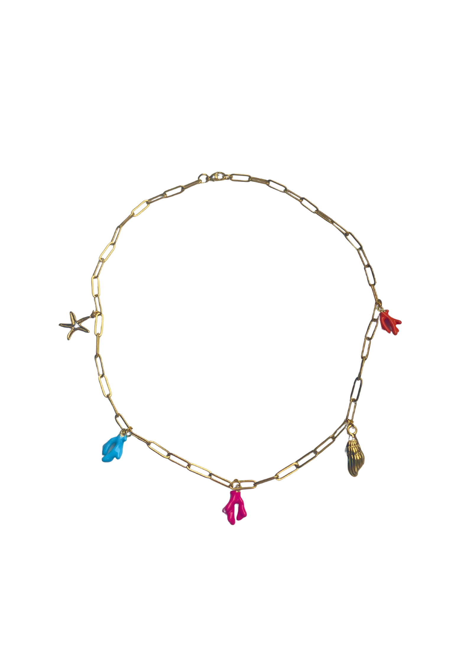 Funky CORAL necklace