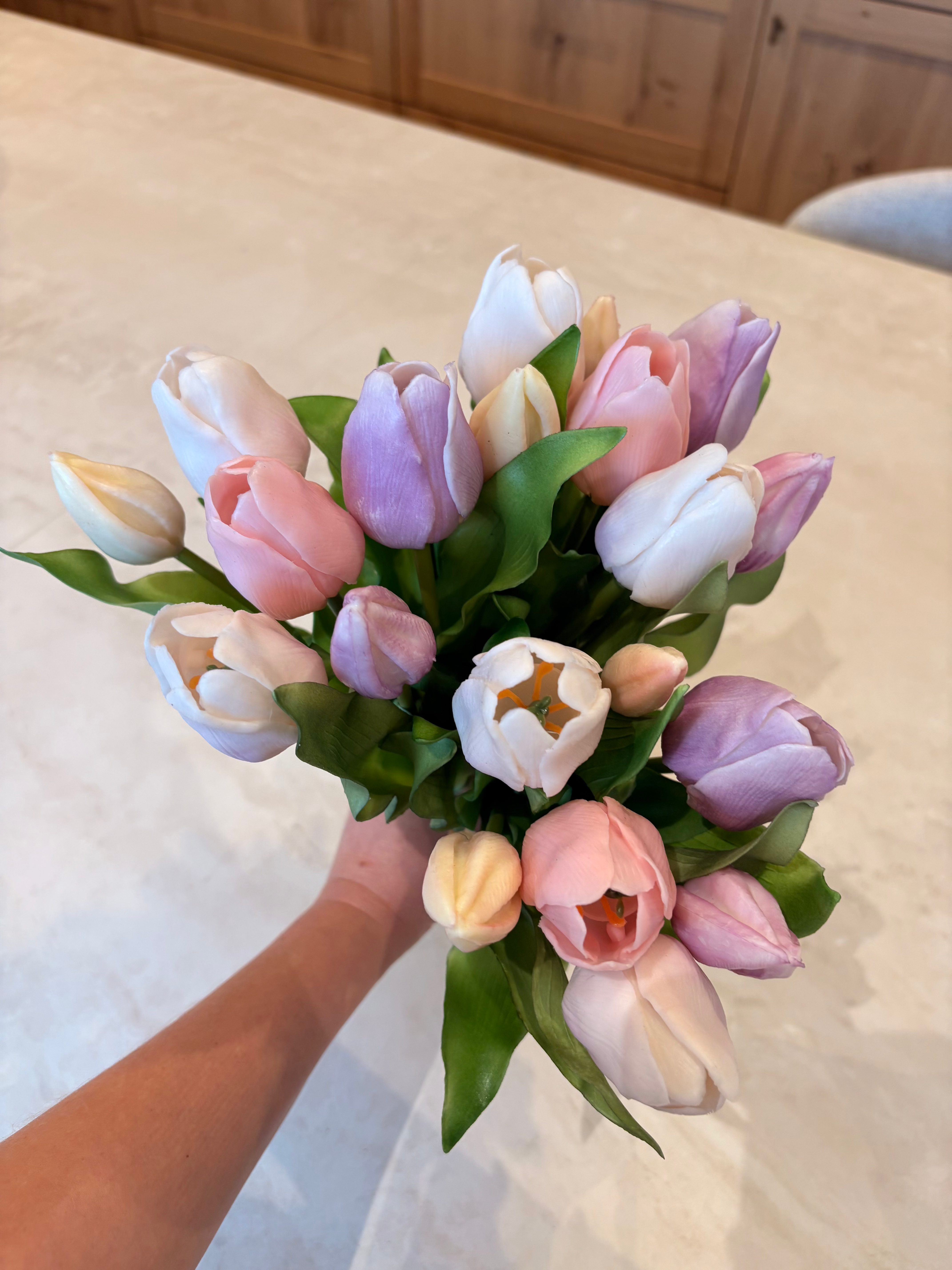 Tulpen lila-lichtroze