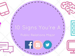 10 Signs You're a Public Relations Major