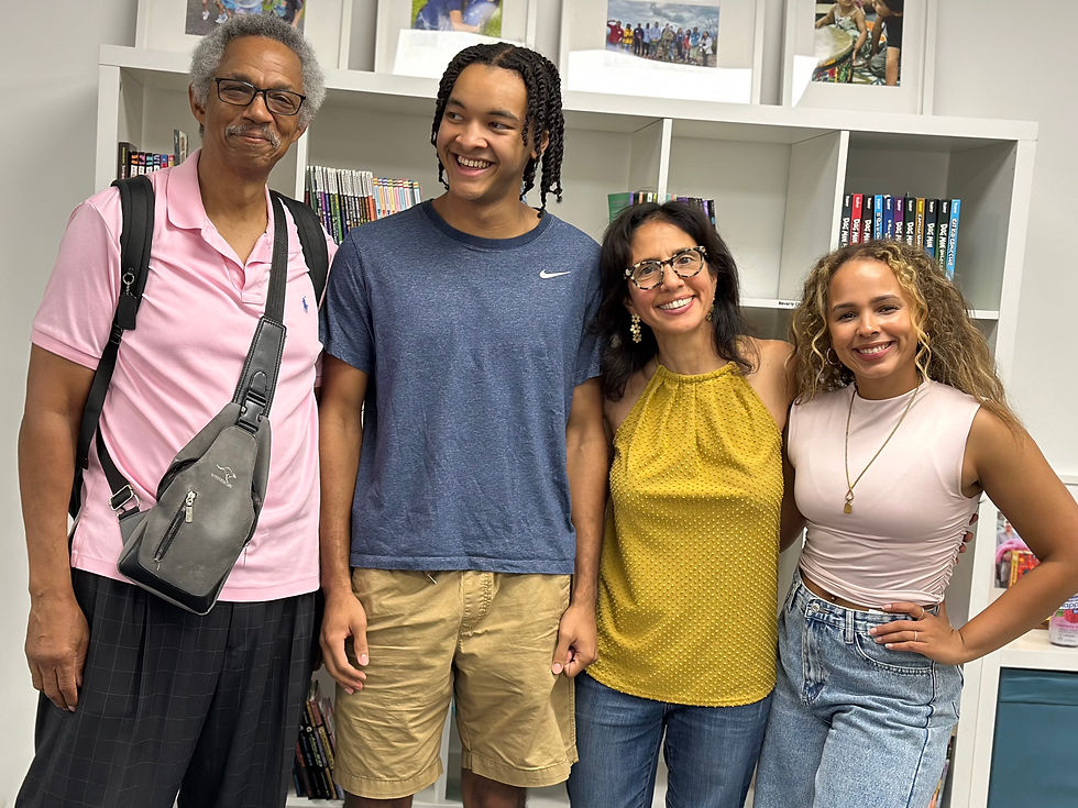 From left, Emmett Murphy, Kevin Keys, Masiel Rodriquez-Vars and Jennifer Contreras.
