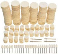 Polishing discs made of wool
