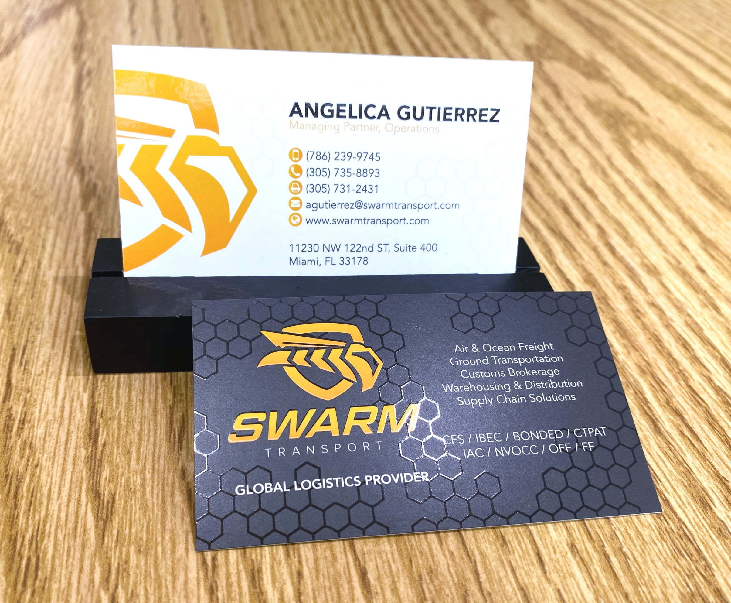 Spot UV Business Cards