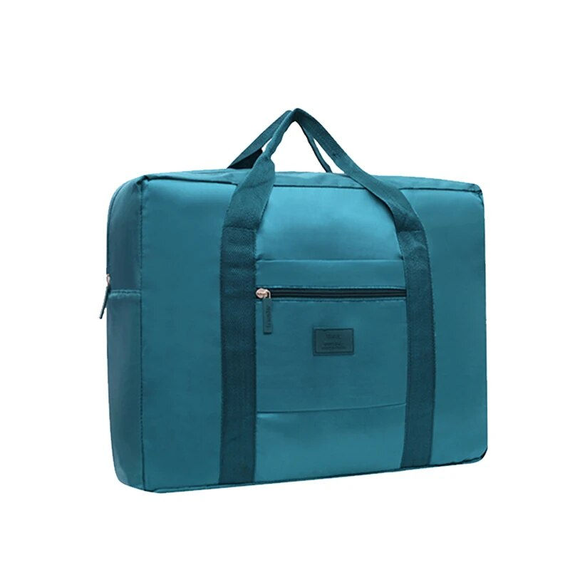 Thumbnail: Travel Duffel Bag Lightweight Foldable Unisex Tote Carry On Luggage Weekender Ov