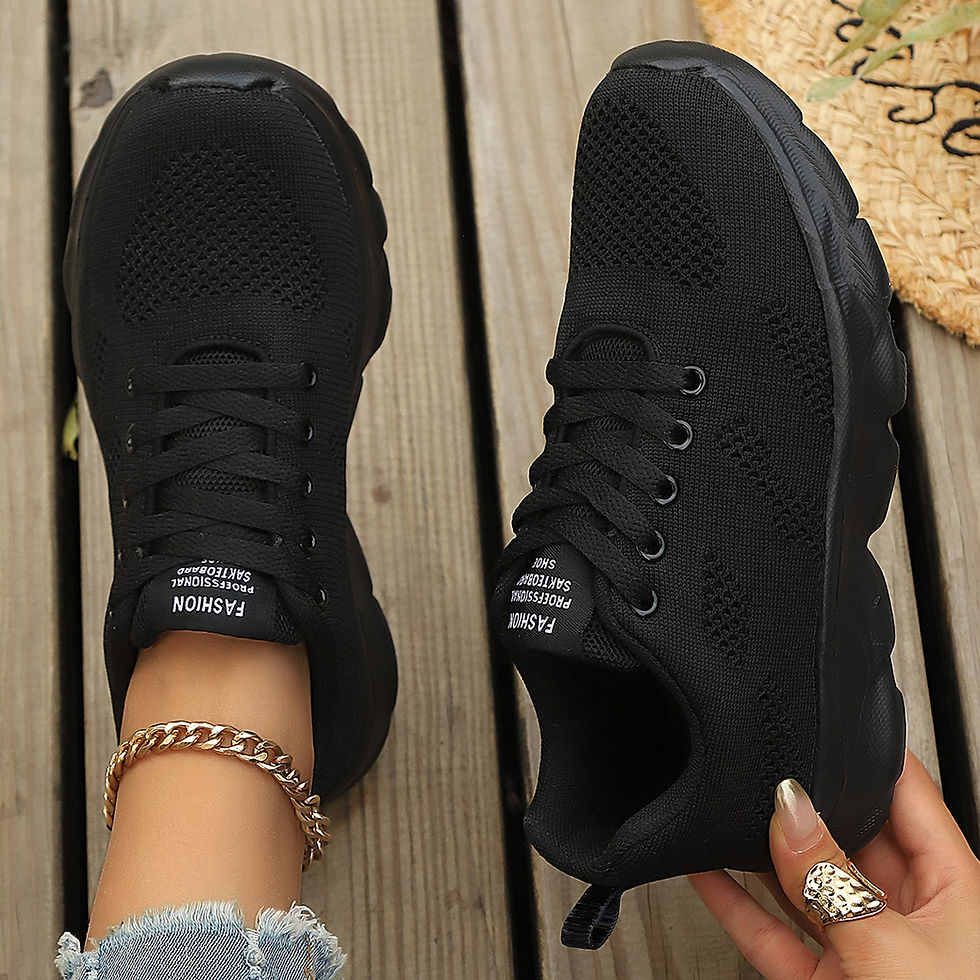 Thumbnail: Women Sport Shoes Fashion Platform Sneakers Ladies Spring Summer Flats Running S