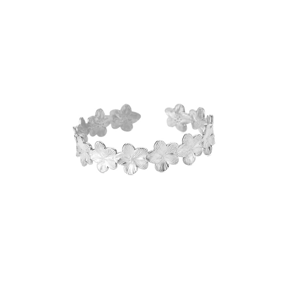 Thumbnail: Exquisite Classic Bump Pattern Openning Bangles Bracelet For Women Cuff Bracelet