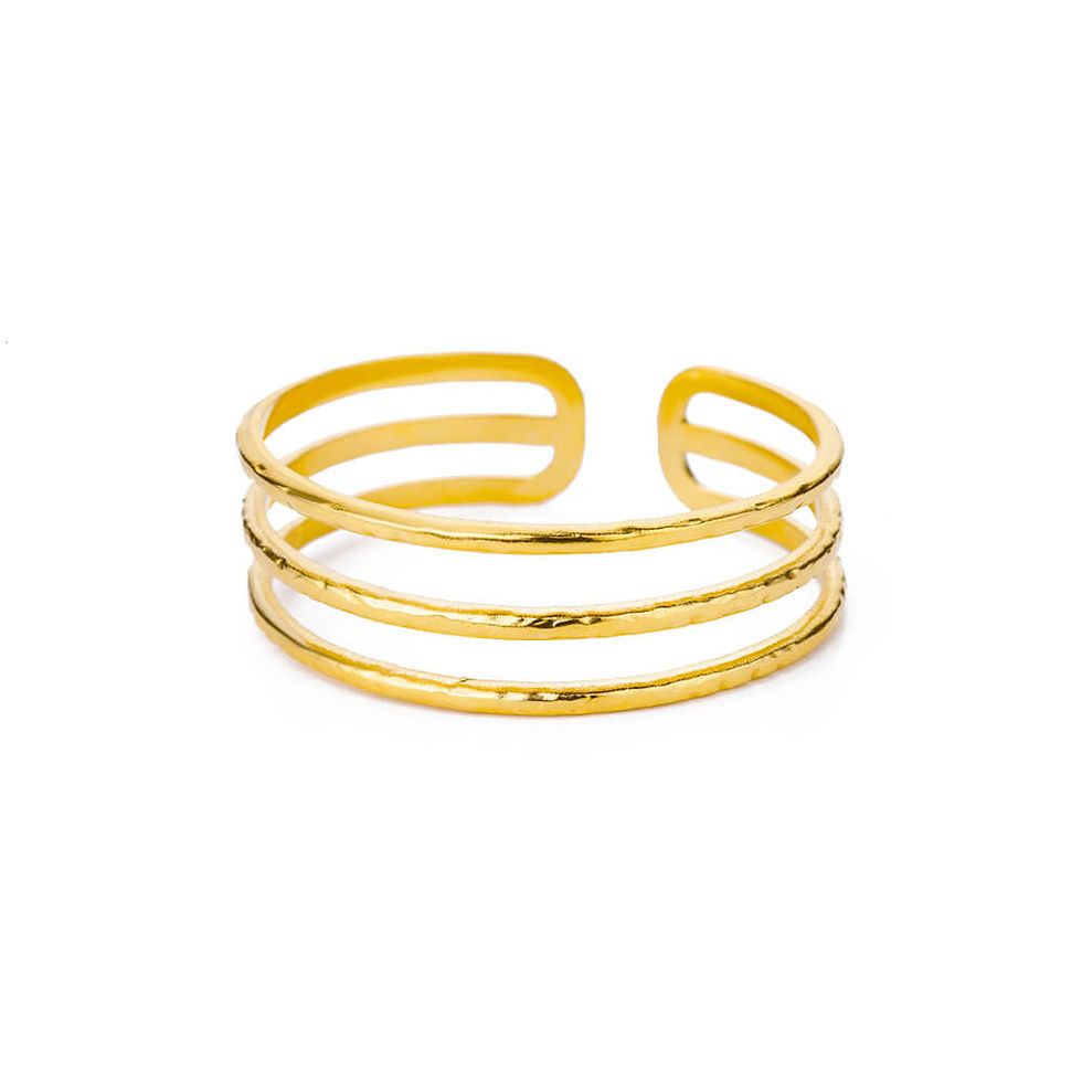 Thumbnail: Exquisite Classic Bump Pattern Openning Bangles Bracelet For Women Cuff Bracelet