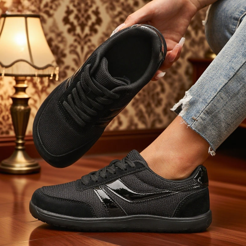 Thumbnail: Women's Sneakers Barefoot Casual Wide Last Fashionable Canvas Flat Board Shoe 20