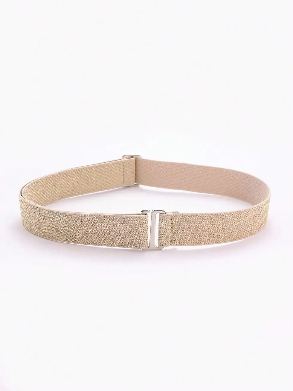 Thumbnail: 1pc Women's Elastic Comfortable & Adjustable One-Size Anti-Slip Pants Belt, Fits