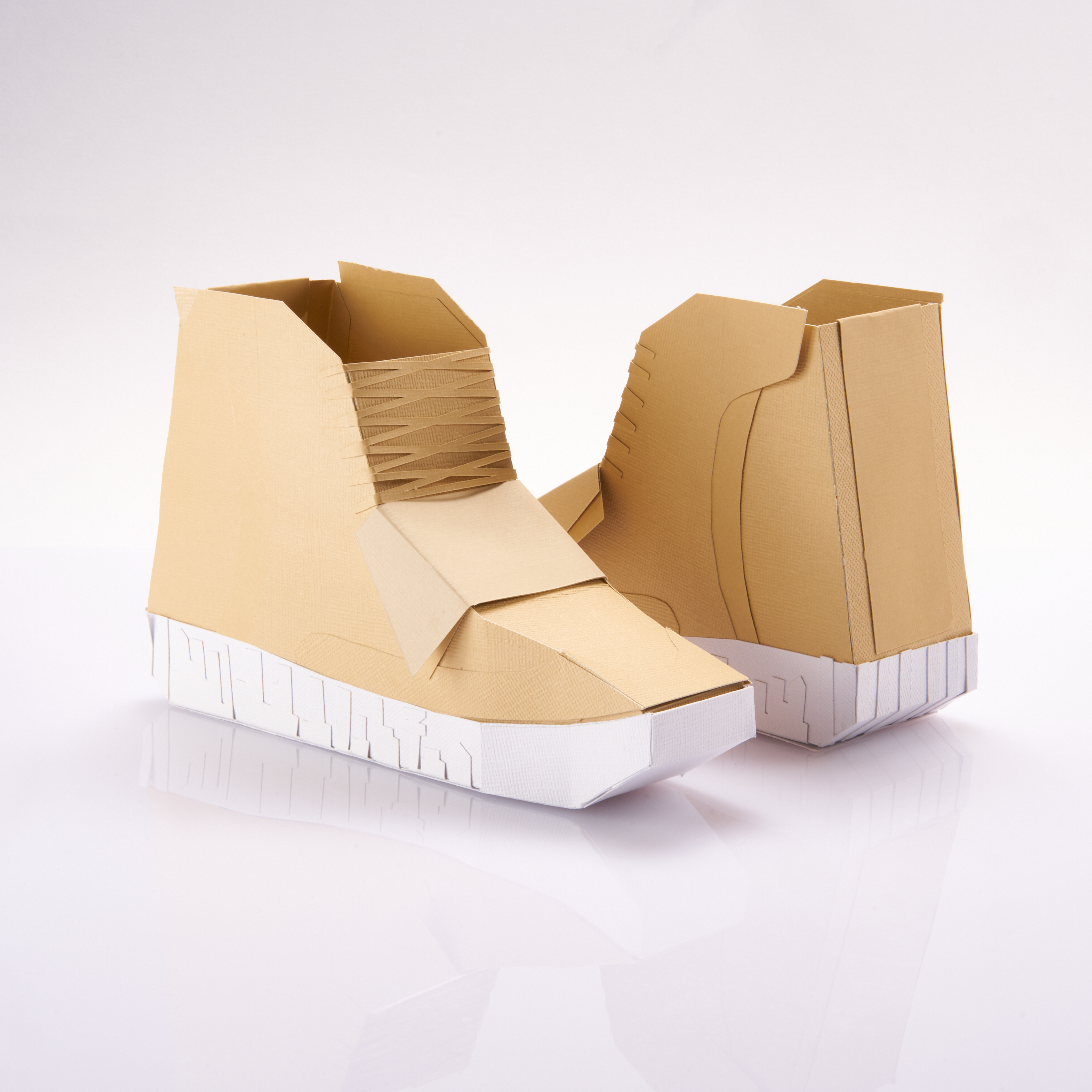 Paper Sneaker yeezy boost 750