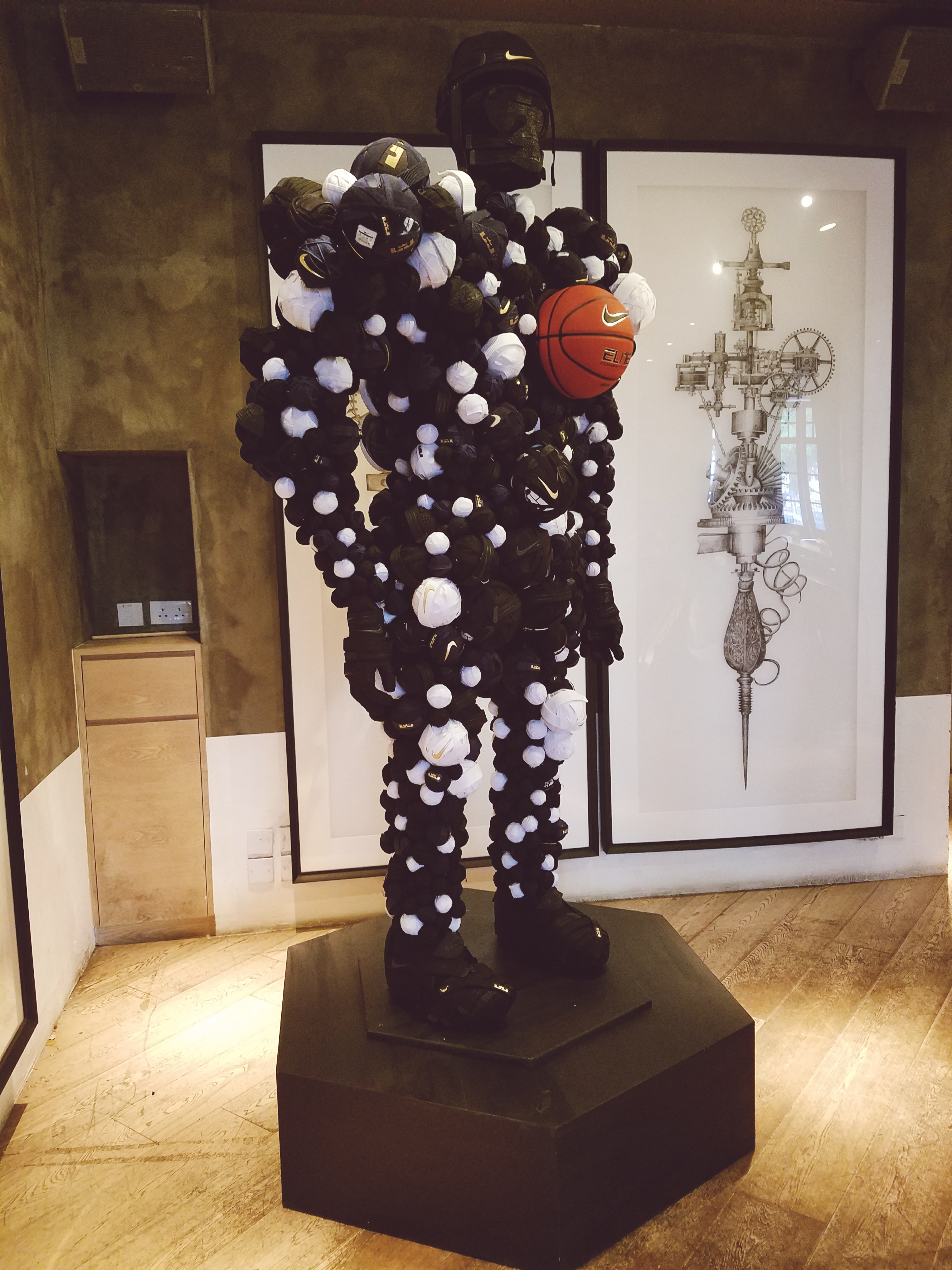 Lebron James Soldier Sculpture