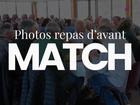 Repas d'avant match du 12 octobre 2025