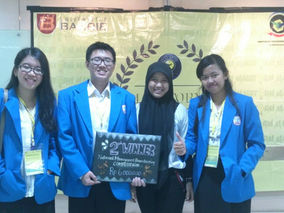 Management Students Grabbed 2nd Place at National Business Competition