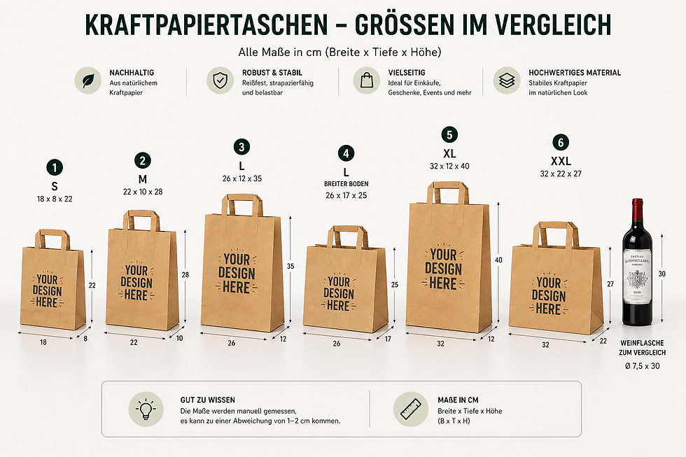 Miniaturbild: Paper carrier bags, brown
