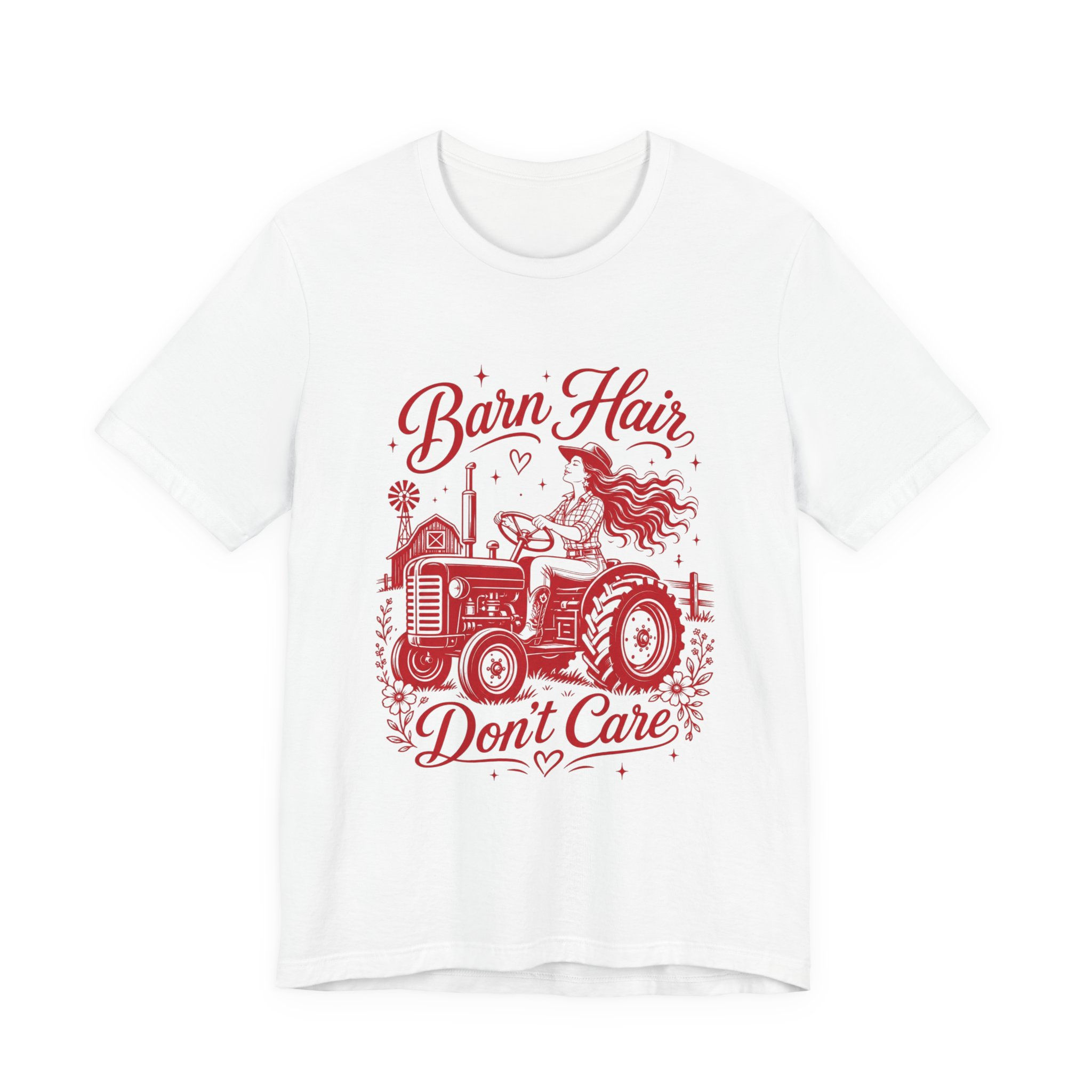 Barn Hair Don't Care Tractor T-Shirt