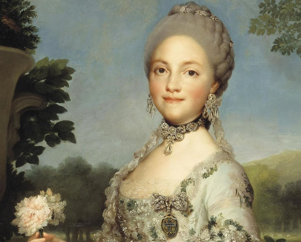 Maria Luisa de Parma by Anton Mengs, 1765