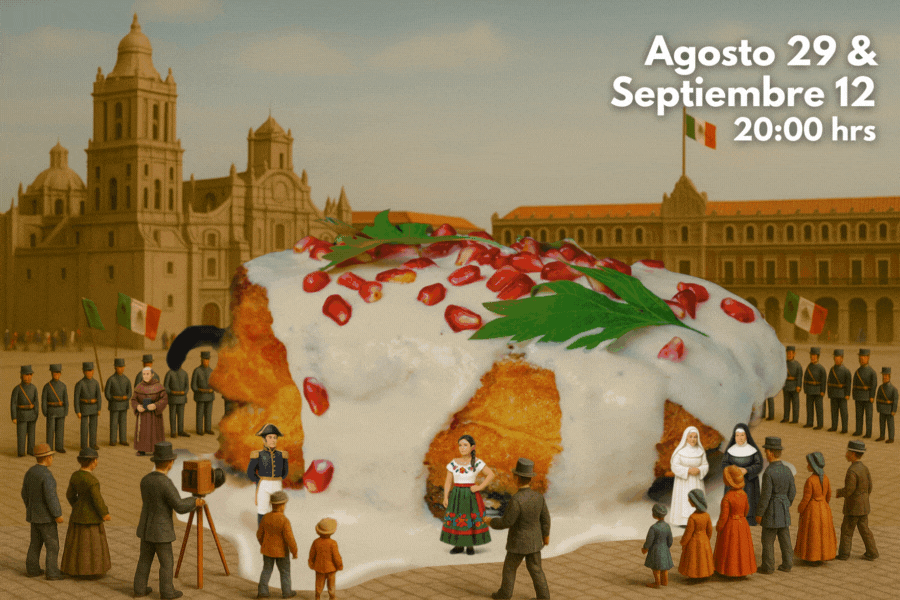 Cena Histórica de Chiles en Nogada