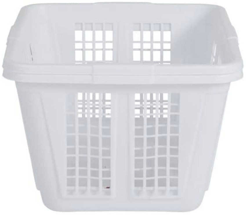 Thumbnail: White Laundry Baskets for Laundry Basket Dresser