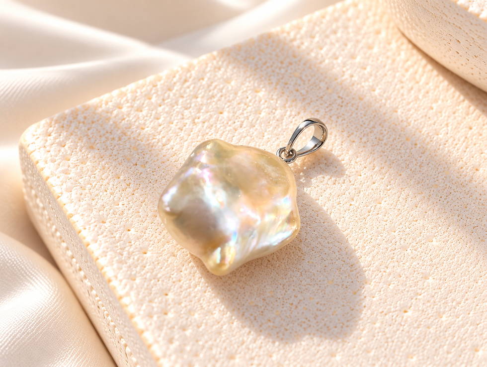 Pendentif perle de culture d’eau douce véritable – Argent 925