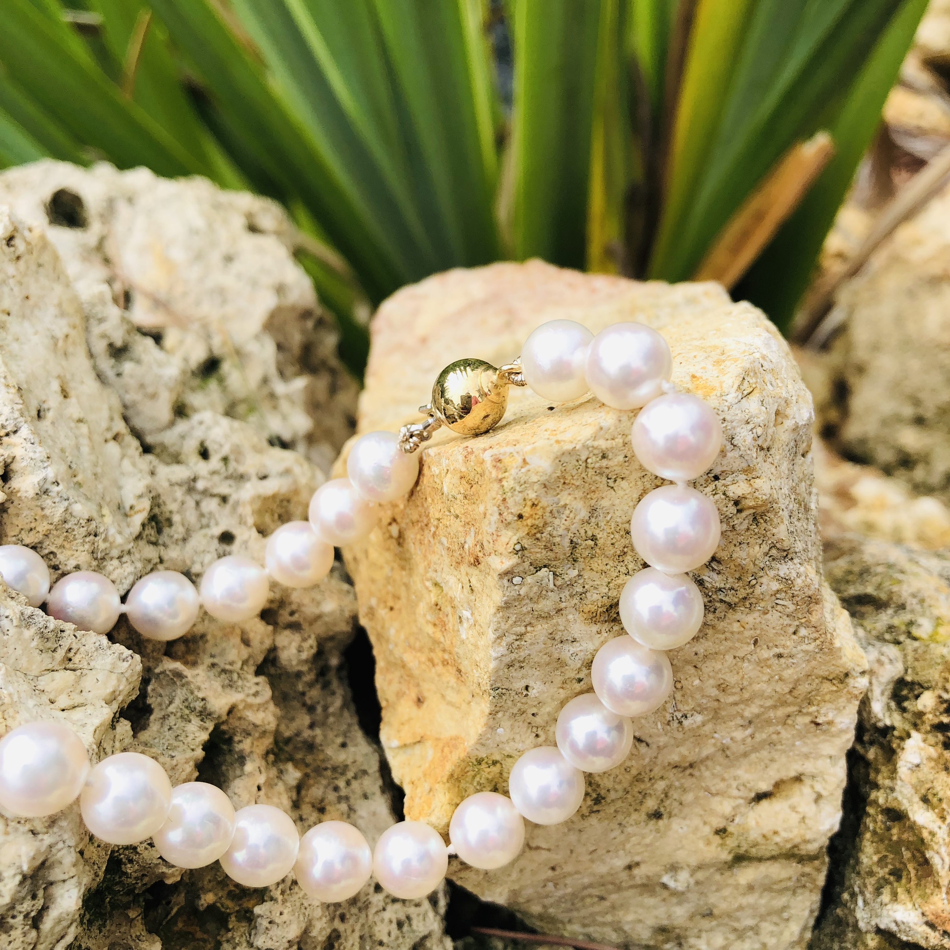 collier perles blanches shamani