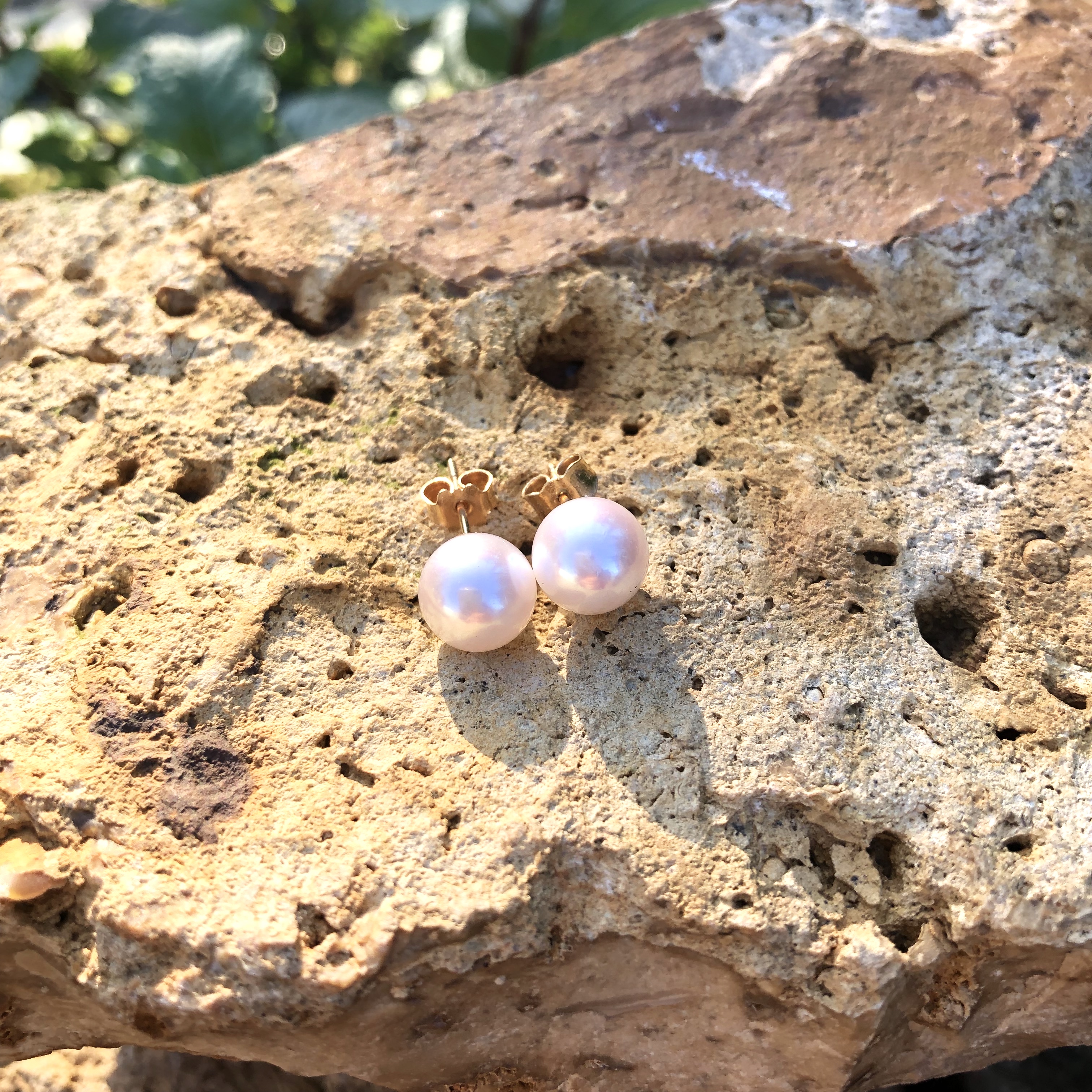 boucles d'oreilles perles de culture sha