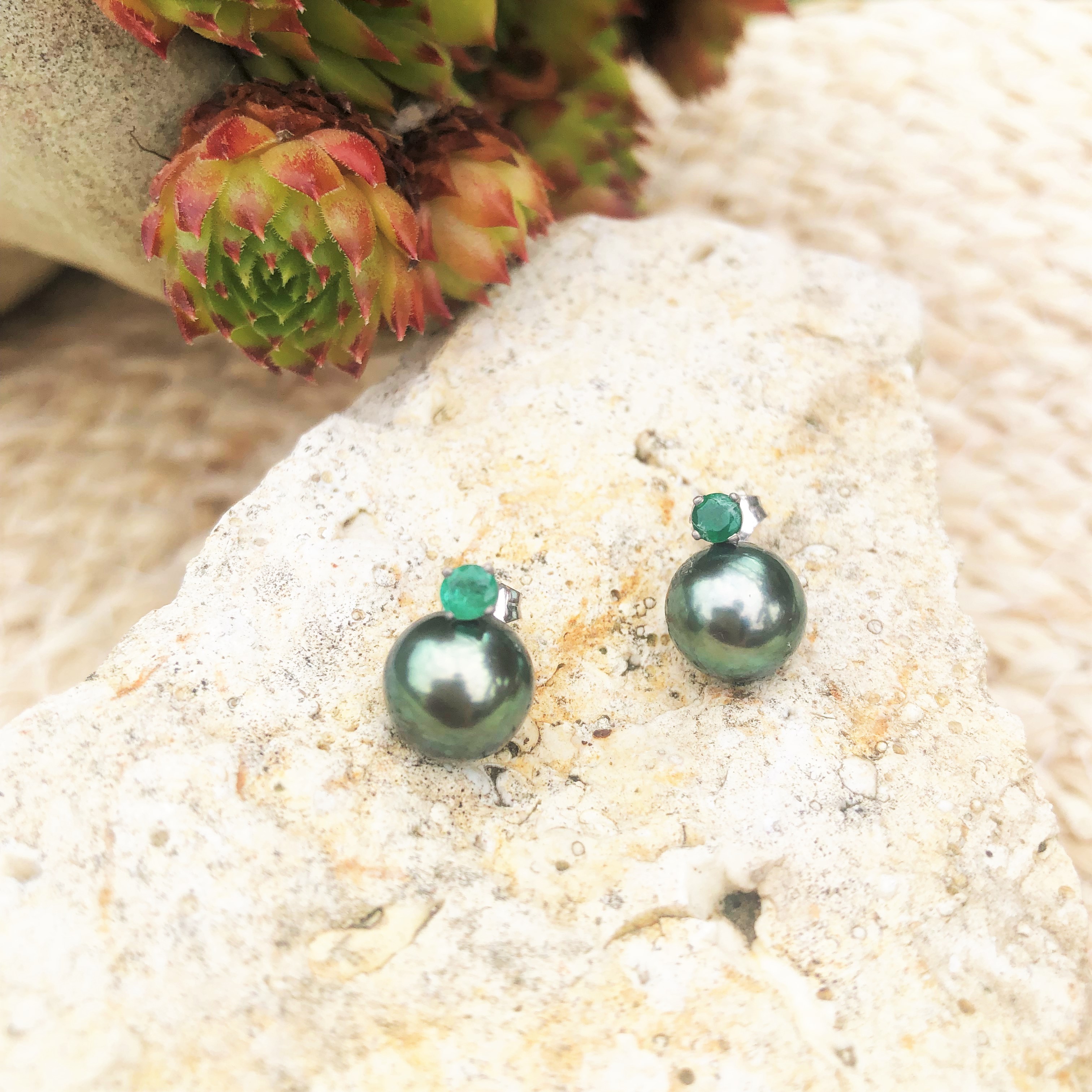 boucles d oreilles perles de tahiti