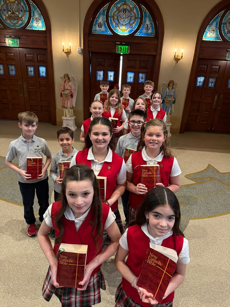 5th graders with bibles 25-26