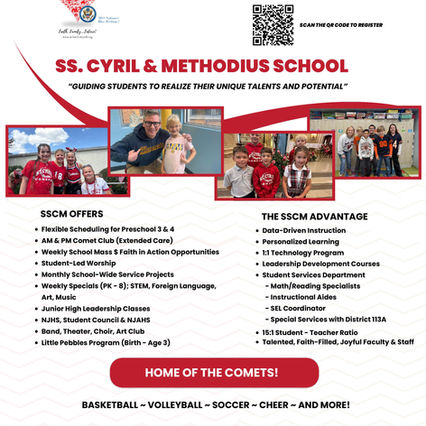 SSCM PARISH SCHOOL OPEN ENROLLMENT AND SCHOLARSHIPS