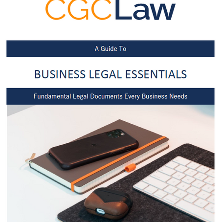 Guide To Business Legal Essentials