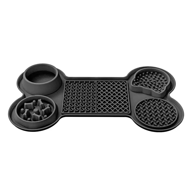 Thumbnail: 6-in-1 Silicone Dog Lick Mat with Suction