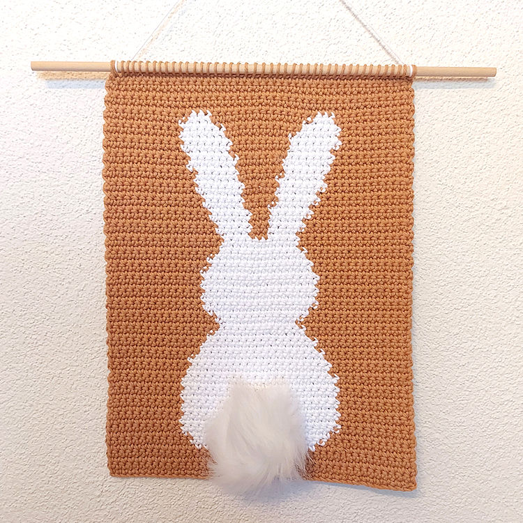 Wandbehang Osterhase