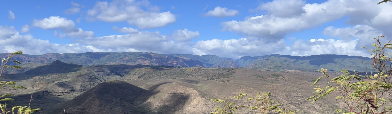 カウアイ島の風景